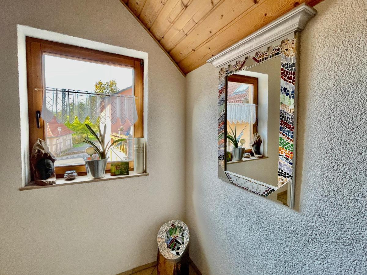 Zur Glashuette Landpension Fabrikschleichach Buitenkant foto
