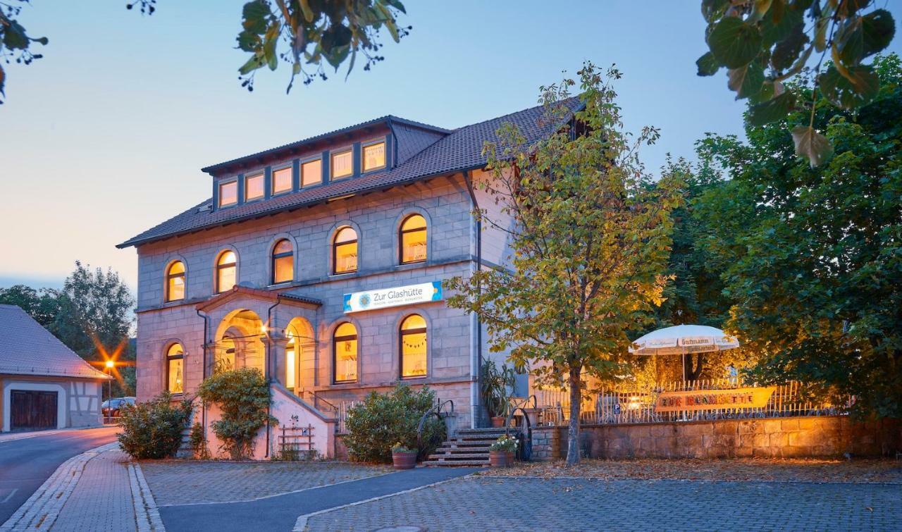 Zur Glashuette Landpension Fabrikschleichach Buitenkant foto